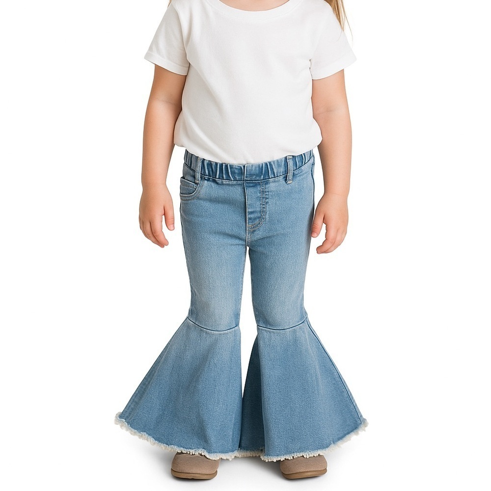 🧨 5/$25 Kids Flared Hippie Denim Jeans